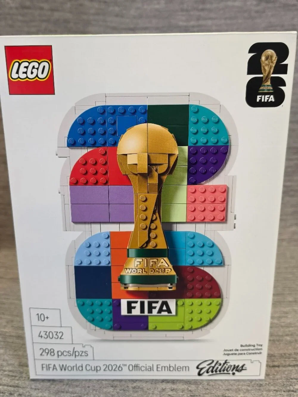 Lego Editions FIFA World Cup 2026 Official Emblem